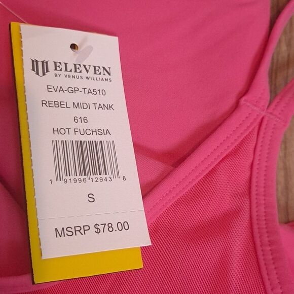 EleVen by Venus Williams Rebel Leggings in Hot Fuchsia With Matching Top NWT S - Picture 12 of 14